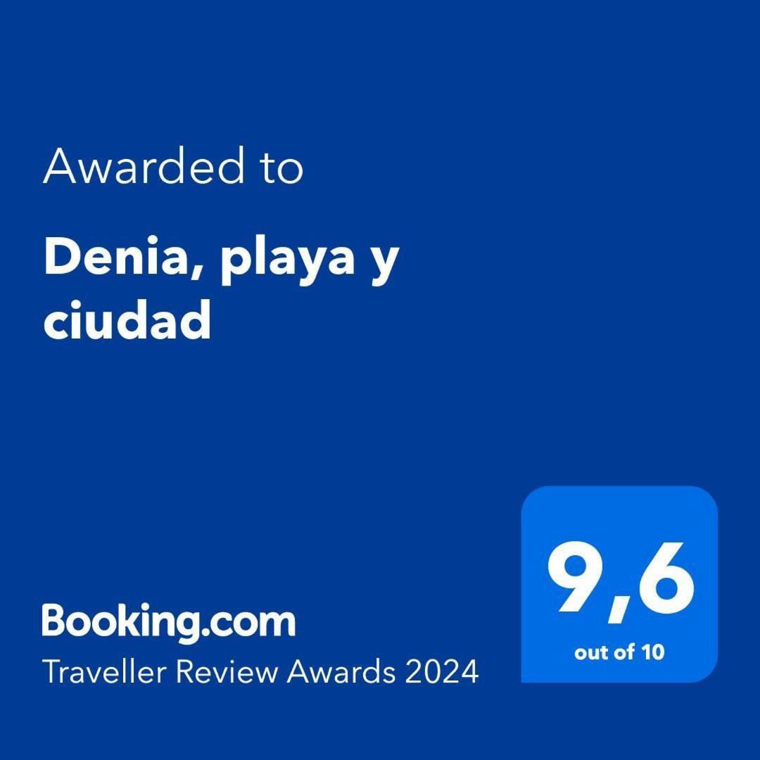 Denia, Playa Y Ciudad Leilighet Eksteriør bilde